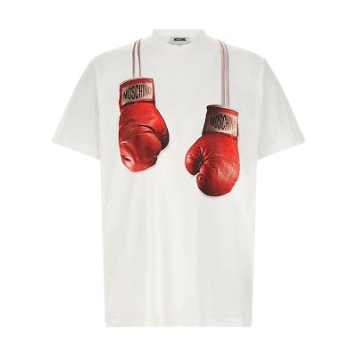THE PRINTED ORGANIC COTTON JERSEY T-SHIRT